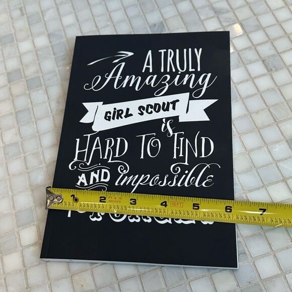 Girl Scouts Amazing & Hard to Forget Lined Black Soft Cover Journal - Picture 6 of 6